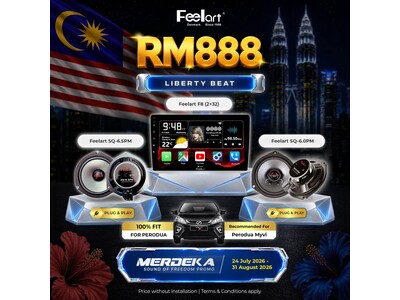 Merdeka 2️⃣ (Feelart F4 (2+32) + SQ-6.5PM + SQ-6.0PM)